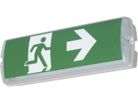 B SAFETY BR563130 Vluchtwegverlichting Wandmontage, Plafondmontage Links, Rechts, Naar boven