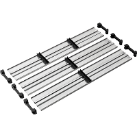 B&W Aluminium scheidingswanden 109.48 Gereedschapsbox 3 stuks