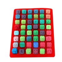 B0098 Silicone English Letter Cake Mould Chocolate Soap Fingure Mould