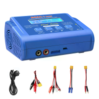 B6AC 80W Slimme Balancer Oplader LCD Batterij Oplader Ontlader AC 100 240V 0.1 6A Voor LiPo Li ion NiMH NiCD LiFePO4 PB/
