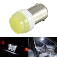 Ba9s Ceramic Cob Led T4w Car License Plate Light Bulb Reading Lamp Dc 12v