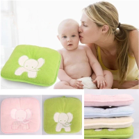 Baby Cotton Pillow Baby Head Support Cushion Prevent Flat Head Pad