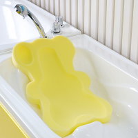 Baby Infants Toddler Non Slip Soft Bathtub Foam Pat Mat Body Support Mattress Cushion Edges Sponge Shower Bed