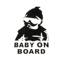 Baby On Board Auto Truck Stickers Window Vinyl Decal Car Funny Sticker