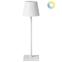 BACEIRO   Tafellamp   Wit   Aluminium