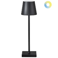 BACEIRO   Tafellamp   Zwart   Aluminium