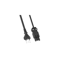 Bachmann 375.017 Stroom Netkabel Zwart 3.00 M