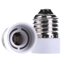 Bachmann Lampfitting adapter E27 Wit