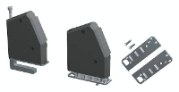 Bachmann 930.180 Bevestigingsklem Spanbereik 50 tot 80 mm 1 stuk(s)