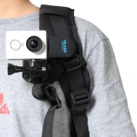 Backpack Clip Mount 360 Degree Rotary Fast Clamp For Xiaomi Yi Gopro Sj4000 Sony Action Camera