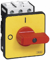BACO 172102 Lastscheidingsschakelaar 32 A 1 x 90 ° Geel, Rood 1 stuk(s)