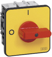 BACO 172202 Lastscheidingsschakelaar 50 A 1 x 90 ° Geel, Rood 1 stuk(s)