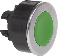 BACO BA100505 L23AA05 Druktoets Metalen frontring, Verchroomd Wit 1 stuk(s)