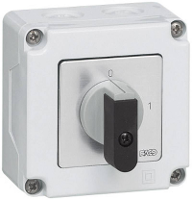 BACO NB02AGQ Lastscheidingsschakelaar 16 A 1 x 90 ° Grijs, Zwart 1 stuk(s)