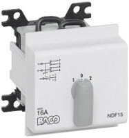 BACO NDF09 Lastscheidingsschakelaar 16 A 2 x 30 ° Grijs 1 stuk(s)