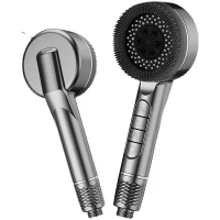 Badkamer Booster Douchekop Badfilter Douchekop Airin Booster Handdouche Set Met Borstel Vier Functies En Spuitpistool