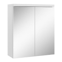 Badplaats Spiegelkast Toledo 60 x 20 x 60 cm   Wit   Badkamerkast Badkamer