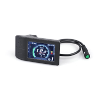BAFANG TFT 500C Kleurrijk LCD scherm 2 inch IPS schermcontroller IP7 Waterdichte snelheidsmeterinstrument voor Bafang BB