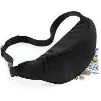 Heuptasje/buideltasje   zwart   38 cm   festivaltasjes   Reis/vakantie/wandel tasje