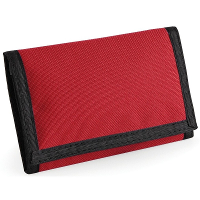 Bagbase Portemonnee   rood   13 x 18 cm   portefeuille met klitteband