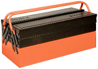 Bahco 1497MBF550 Gereedschapskist (leeg) Metaal Zwart/oranje