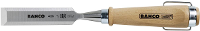 Bahco 425 10 Steekbeitel, houten handgreep, vernikkelde stalen ring, 10 x 140 mm