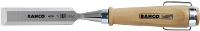 Bahco 425 40 Steekbeitel, houten handgreep, vernikkelde stalen ring, 40 x 140 mm