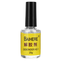 BAIHERE 20g Lijm Debonder Remover Dispergator Cleaner voor Instant Lijm 502 Super Lijm Nail Lijm