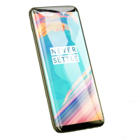 Bakeey 0.2Mm 5d Curved Edge Cold Carving Tempered Glass Screen Protector For Oneplus 5t
