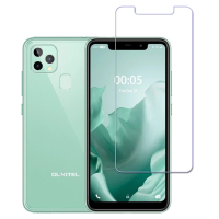 Bakeey 1/2/3/5 stks voor Oukitel C22 Front Film 9H Anti Explosie Anti Vingerafdruk Volledige lijm Volledige dekking Geha