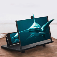 Bakeey 10 inch HD 3D telefoonschermvergroter Vergroot 3 4 keer Opvouwbaar Eye Protect film Videoschermversterker Lui Des