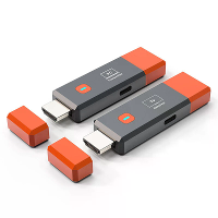 Bakeey 1080P Draadloze HD Video Display Dongle Adapterzender en Ontvanger Extender Kit TV Stick voor Camera Laptop naar