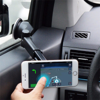 Bakeey™ 2 In 1 Magnetic Phone Stand Suction Cup Car Air Outlet Holder Mount For Iphone Samsung Xiaomi