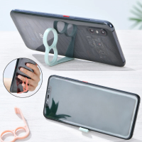 2 Stuks WUID Multifunctionele Creatieve Mini Vinger Ring Mobiele Telefoonhouder Beugel voor iPhone 13 POCO X3 F3