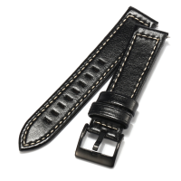 20Mm Quick Release Leather Watch Band Wrist Strap For Pebble Time Round Ticwatch 2