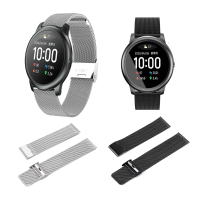 Bakeey 22 mm mesh horlogeband horlogeband voor Haylou Solar / Huawei horloge GT / Xiaomi horloge kleur / BW HL3 BW AT1 /