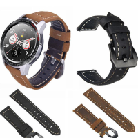 Bakeey 22mm echt lederen band vervanging horlogeband voor Huawei Honor magic