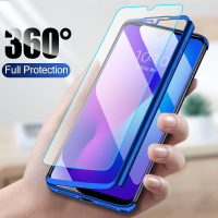 Bakeey 360 ° full body pc voorkant + achterkant beschermhoes met schermbeschermer voor xiaomi Redmi opmerking 7/Redmi op