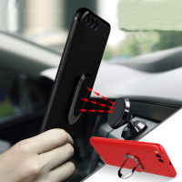 Bakeey 360° Rotation Magnetic Car Air Vent Phone Holder With Ring Back Case For Xiaomi Mi6 Mi 6