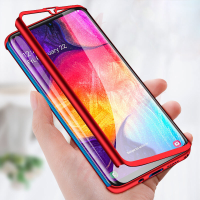 Bakeey 360° volledige body PC voorkant+achterkant beschermhoes met schermbeveiliging voor Samsung Galaxy A50 2019 / Gala