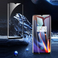 Bakeey 5D Volledige Dekking Volledige Lijm Anti explosie Gehard Glas Screen Protector voor OnePlus 7 / OnePlue 6T