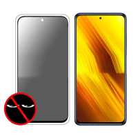 Bakeey 9H Anti explosie Anti gluren Volledige dekking Gehard glazen schermbeschermer voor POCO X3 Pro / POCO X3 NFC