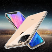 Bakeey Airbag Soft TPU Transparante schokbestendige beschermhoes voor iPhone 11 Pro Max 6,5 inch