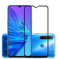 Bakeey Anti Explosie Volledige Dekking Volledige Lijm Gehard Glas Schermbeveiliger Voor OPPO Realme R5