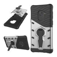 Bakeey ™ Armour Rotating Kickstand PC TPU beschermhoes voor Samsung Galaxy S9