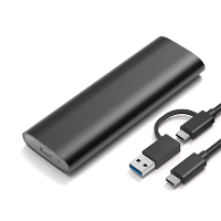 Bakeey BK SE2 M.2 SATA SSD Behuizing M.2 Naar USB3.1 Gen2 6Gbps Aluminiumlegering Draagbare Solid State Drive Case Onder