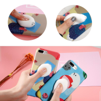 Bakeey™ Cartoon 3d Squishy Squeeze Slow Rising Polar Bear Seal Soft Tpu Case For Iphone 7/8/7plus