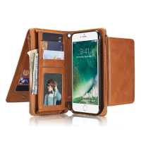 Bakeey Detachable Zipper Wallet Bracket Case For Iphone 7/8