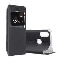 Bakeey Flip Met Venster Schokbestendig PU Lederen Full Body Cover Beschermhoes voor Xiaomi Redmi 7/Redmi Y3 Niet origine