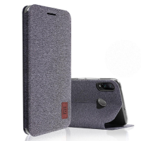 Bakeey flip schokbestendige stof Soft siliconen rand full body beschermhoes voor xiaomi Redmi opmerking 7/Redmi opmerkin